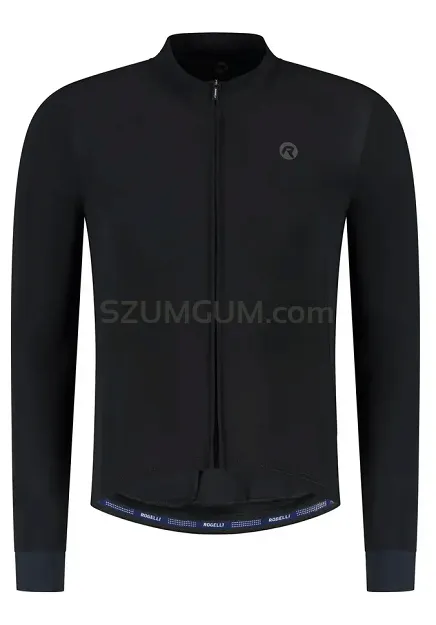 Bluza rowerowa Rogelli SIGNATURE LIGHT z włókna premium - Czarna