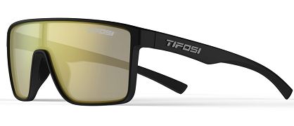 Okulary TIFOSI SANCTUM - matte black (1 szkło Smoke Yellow Mirror 13%)