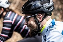 Kask rowerowy Rogelli PUNCTA z błyszczącą powierzchnią czarny - 14