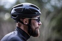 Kask rowerowy Rogelli PUNCTA z błyszczącą powierzchnią czarny - 6