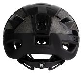 Kask rowerowy Rogelli PUNCTA z błyszczącą powierzchnią czarny - 2