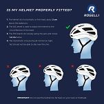 Kask rowerowy Rogelli PUNCTA z błyszczącą powierzchnią czarny - 19
