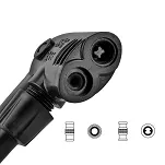 Pompka podłogowa Rockbros GP6532B - 11 bar (160 PSI) - 6