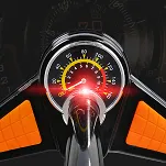 Pompka podłogowa Rockbros GP6532B - 11 bar (160 PSI) - 9