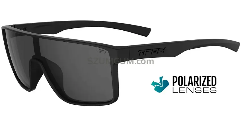 Okulary TIFOSI SANCTUM POLARIZED - blackout (1 szkło Smoke POLARYZACJA 13%)