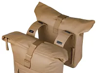 Torba miejska Basil Brooklyn - Double Pannier Bag - 41L - sand - 5