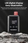 Wydajna akumulatorowa mini pompka Rockbros HW-140 - 150 psi / 500 mAh - 13
