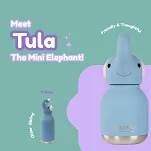 Butelka termiczna Asobu Mini Bestie 200 ml - elephant - 8