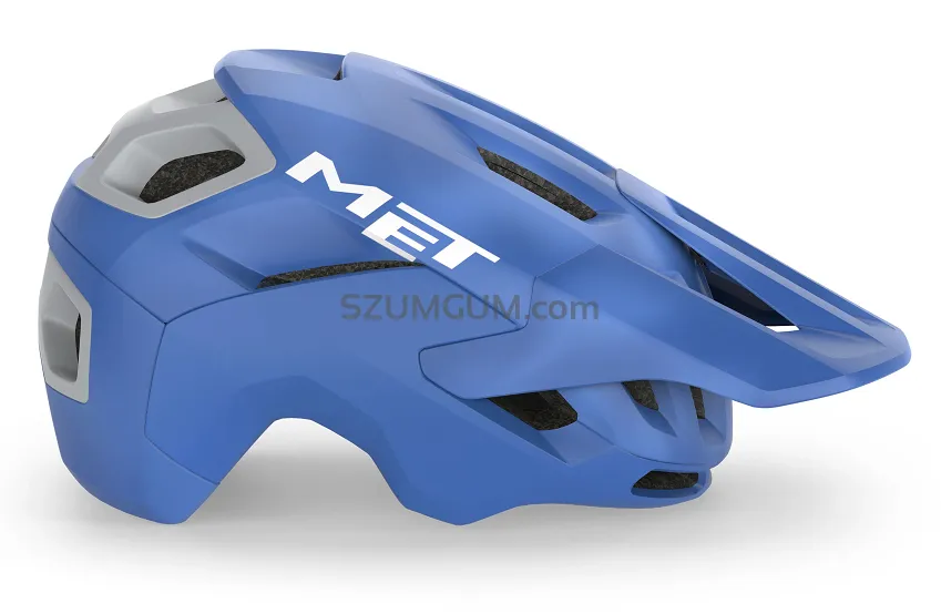 Kask rowerowy Met Revo MIPS - sonic blue matt