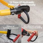 Zapięcie rowerowe Rockbros U-lock - RKS610-BK - 7