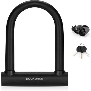 Zapięcie rowerowe Rockbros U-lock - RKS610-BK