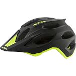 Kask rowerowy Alpina Carapax 2.0, Black-Neon Yellow - 4