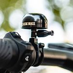 Dzwonek Lezyne Classic Brass Bell, medium czarny - 2