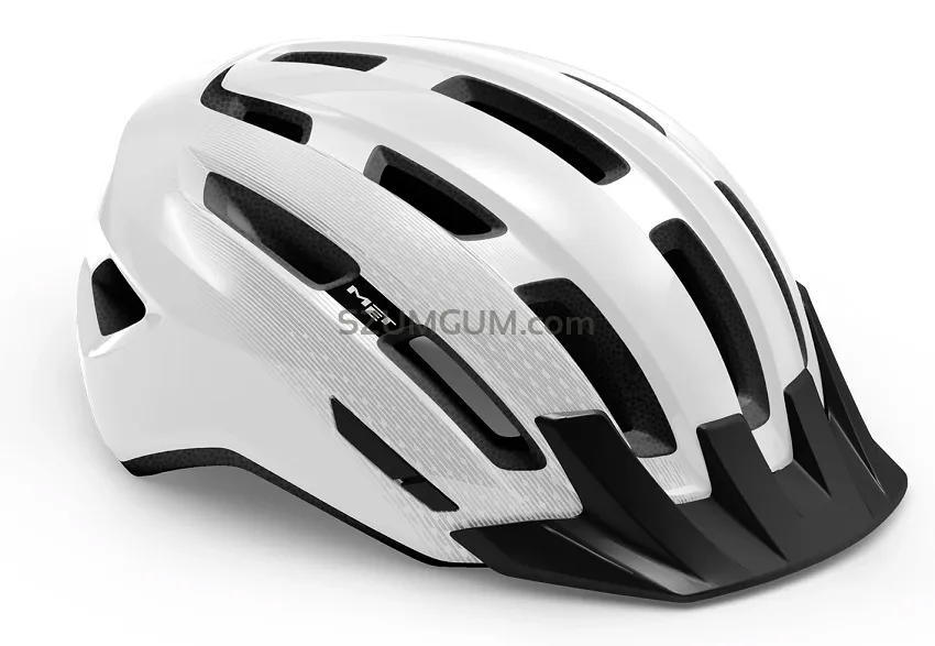 Kask MET Downtown - white glossy