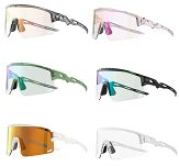 Okulary sportowe Rockbros SP337 transparent white - z fotochromem. - 5