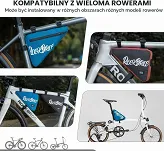 Trójkąt pod ramę 0.8 L Rockbros G001 black - 5