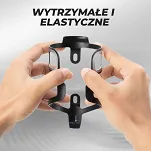 Koszyk na bidon Rockbros BBC2504 aluminiowy ultralekki - czarny - 4