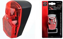 Lampa tyna X-Light na błotnik 1 super led - prądnica i podtrzymanie (XC-114C) - 2
