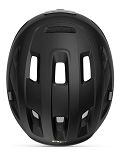 Kask rowerowy e-bike Met E-Mob - Czarny Black - 4