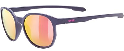 Okulary UVEX LGL 54 - blue matt / mirror purple