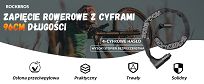 Zapięcię łańcuchowe Rockbros Pezzot na szyfr - 10