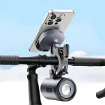 Uchwyt na telefon z lampką 2w1 - Baseus PrimeTrip 3000mAh IP68 LED - 8