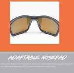 Alpina okulary EAGLE Q-LITE - black matt - szkło red - 13