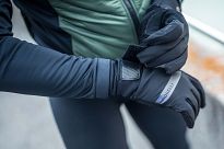 Nieprzemakalne rękawiczki kolarskie Rogelli NOVA, czarne - 5