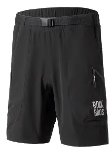 Szorty Rockbros YDDK015 z paskiem - czarne