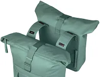 Torba miejska Basil Brooklyn - Double Pannier Bag - 41L - silvergreen - 5