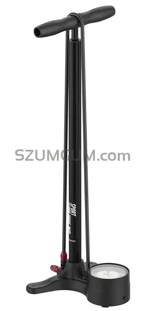 Pompka podłogowa LEZYNE SPORT FLOOR DRIVE 15 BAR  - czarna