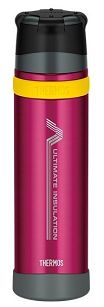 Thermos 0,9L Mountain - Termos z kubkiem do warunków ekstremalnych - Burgundy