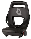 Fotelik rowerowy Qibbel 6+ Junior do 35kg - black/black - 2