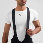 Średnio ocieplane spodnie rowerowe Rogelli ESSENTIAL z żelową wkładką, czarne - 5