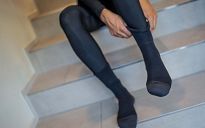 Zimowe nieprzemakalne skarpetki Rogelli MERINO DEEP WINTER WATERPROOF, czarne - 3