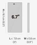 Torebka na telefon Topeak Phone DryBag M (ekrany 6,7