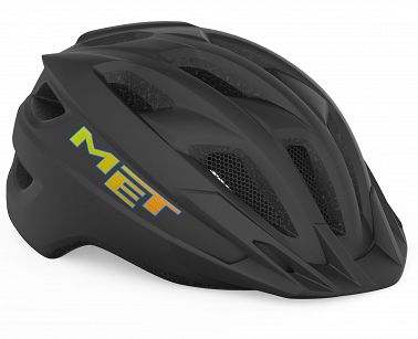 Kask młodzieżowy MET Crackerjack - Czarny Black