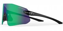 Okulary TIFOSI VOGEL SL gloss black (1szkło Smoke Green15,4% transmisja światła) - 3