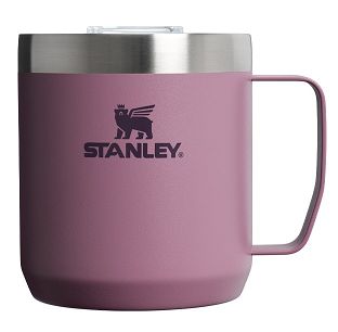 Kubek kempingowy z pokrywką Stanley Camp Mug 0,35L - Purple