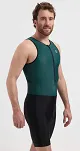 Strój triathlonowy Rogelli Florida czarno-zielona, unisex - 2