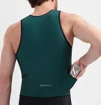 Strój triathlonowy Rogelli Florida czarno-zielona, unisex - 7
