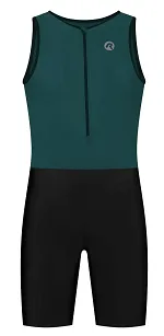Strój triathlonowy Rogelli Florida czarno-zielona, unisex