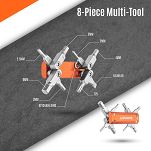 Wielofunkcyjny multitool Granite Stash Multi-Tool Kit 30mm orange - 5