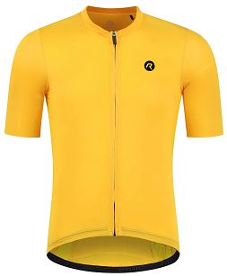 Koszulka rowerowa Rogelli DISTANCE, żółta- Rozmiar M