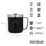 Kubek z uchem Stanley Camp Mug 0,35L  -  Hammertone Clay - 11