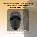 Czapka zimowa z maską Rockbros LF70676 - 4
