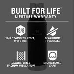 Duży termos stalowy Stanley  LEGENDARY CLASSIC - 2,3L - Czarny - 5