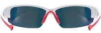Okulary sportowe UVEX Sportstyle 215 - white matt red / mirror red - 3
