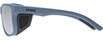 Okulary turystyczne UVEX Sportstyle 312 - stone blue matt / mirror silver - 4