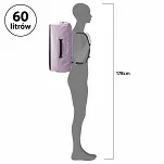 Torba ekspedycyjna Ortlieb Duffle Zip z funkcją plecaka – 40/60 L - lavender - 12